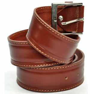 Pack 3in1 Borsello uomo A. Basile + portafoglio + cintura in vera pelle italy 02