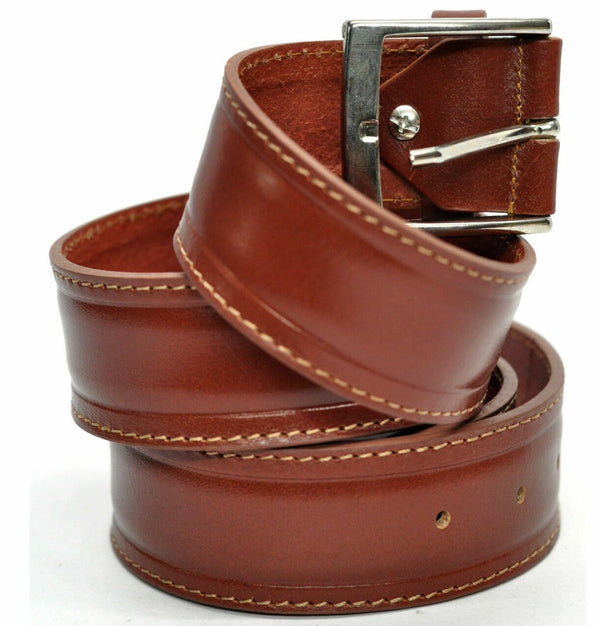 Pack 3in1 Borsello uomo A. Basile + portafoglio + cintura in vera pelle italy 02