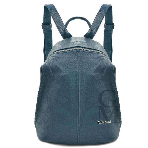 COVERI zaino borsa TRASFORMABILE giornaliero 2in1 donna pelle casual passeggio