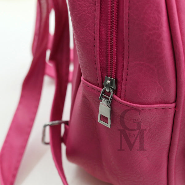 Zaino zainetto semplice piccolo particolare casual passeggio sportivo sport rosa