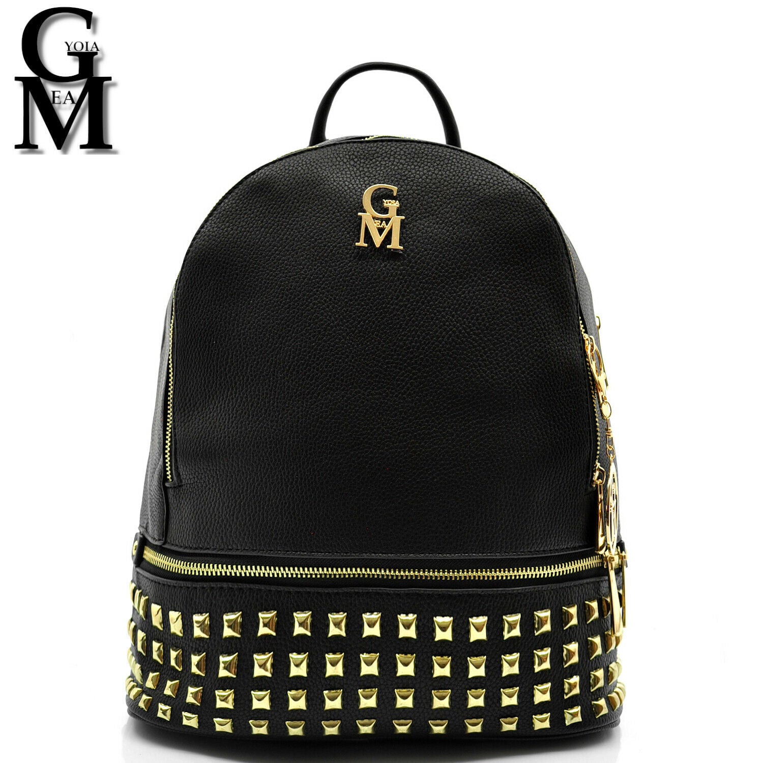 Zaino Donna Nero Zainetto Nero In Pelle Zaino Artigianale Gyoiamea