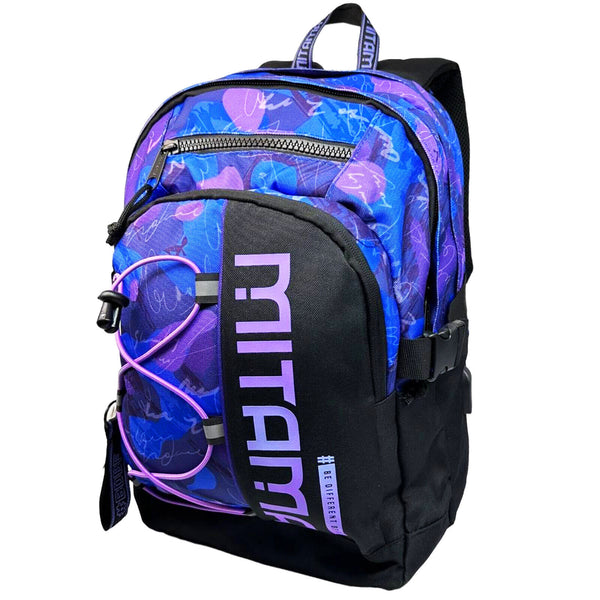 Zaino scuola Mitama originale superiori media ragazza cartella fluo astratto