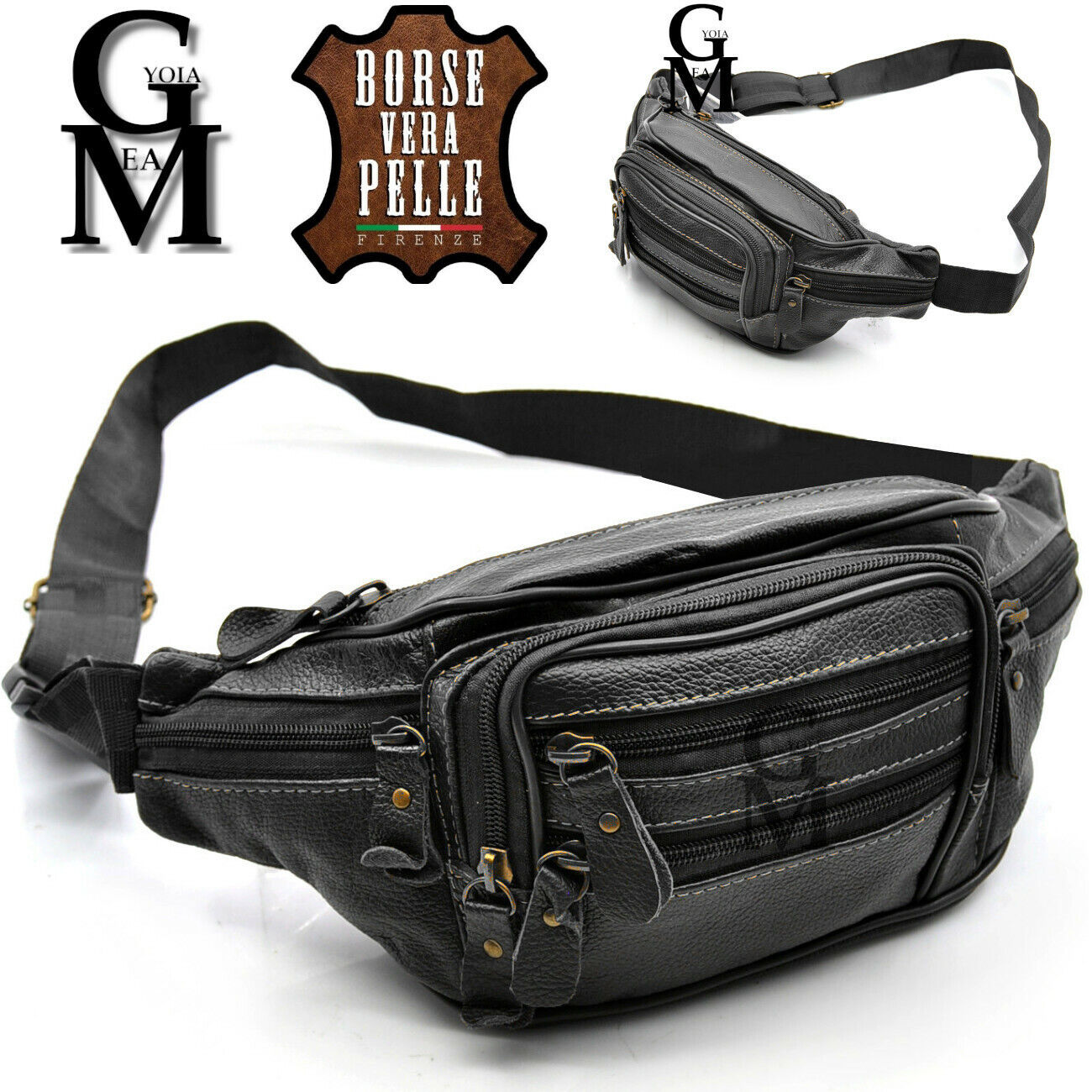 Borsa Marsupio Uomo Marsupi In Cuoio Marsupio Uomo Con Tasca