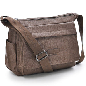 Borsa Donna Charro in Pelle con Tracolla Capiente Multi Tasche giornaliera
