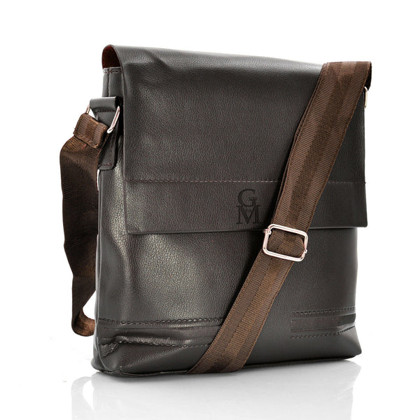 Gyoiamea borsello uomo pelle tracolla spalla grande moda porta cel elegante moda