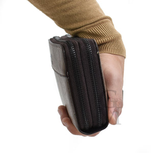 Borsello borsa a mano COVERI uomo 2in1 Eco Pelle Unisex Pochette a Mano Da Polso