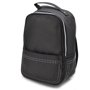Gyoiamea zaino firmato originale zainetto bocche casual passeggio nero capiente