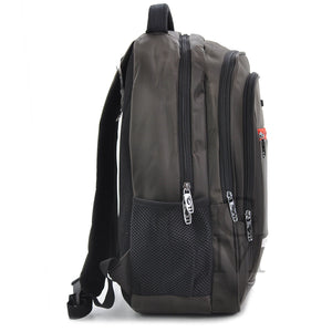 Zaino rigido nylon tessuto impermeabile multitasche zip porta pc dottore avvocat