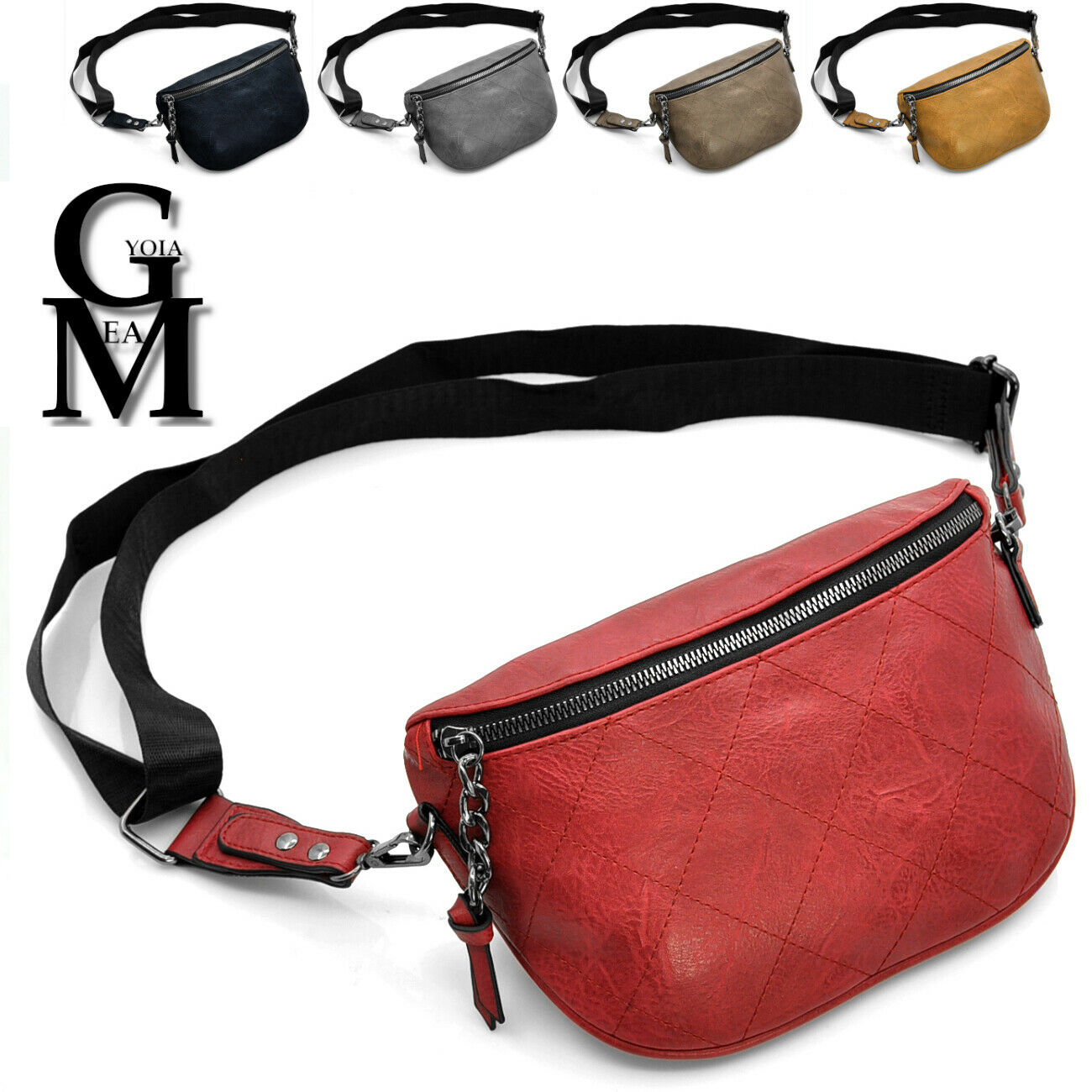 Cuoio Borsa Marsupio Amazon Moda Del Marsupio Marsupio Donna Pelle