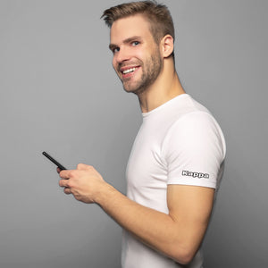 5 Pack T-shirt Uomo KAPPA Maglietta Intima Slim Fit Cotone Maglia Mezza Manica
