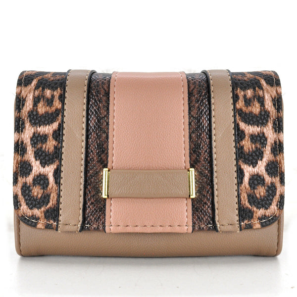 GM MILANO Portafoglio Donna elegante Grande Pelle Zip Portamonete carte credito