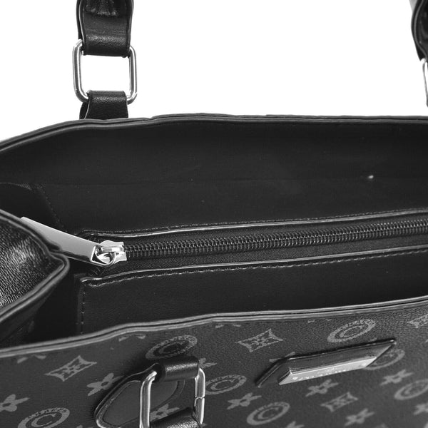 Borsa originale firmata COVERI nera tracolla spalla fantasia fiori gigante nuova
