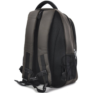 Zaino rigido nylon tessuto impermeabile multitasche zip porta pc dottore avvocat