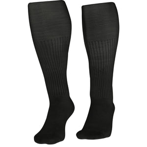 6 12 24 paia calze lunghe uomo gamba calzettoni lunghi caldo cotone NERE BLU