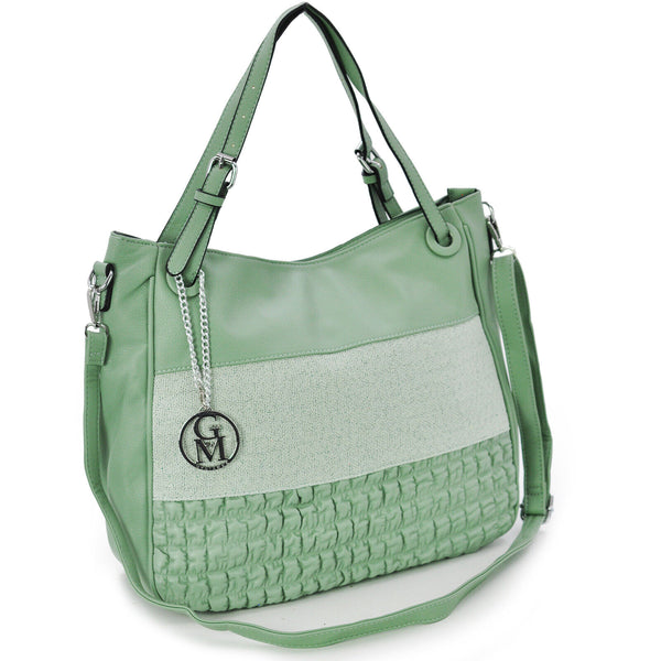 Borsa donna Gyoiamea pelle morbida sacco spalla capiente estiva hobo giornaliera