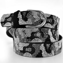 Carica l&#39;immagine nel visualizzatore di Gallery, Cintura donna gioiello strass sexy brillantini glitter maculata leopardo cintura