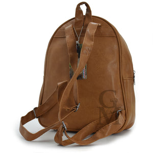 Zaino zainetto strisci verde rossa semplice particolare casual passeggio sport