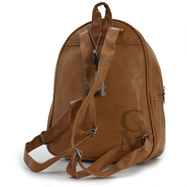 Zaino zainetto strisci verde rossa semplice particolare casual passeggio sport