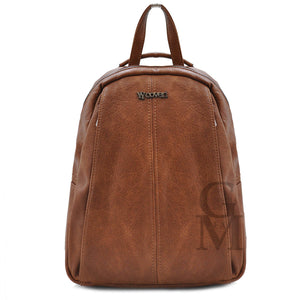 COVERI borsa TRASFORMABILE zaino 2in1 donna pelle cuoio spalla casual passeggio
