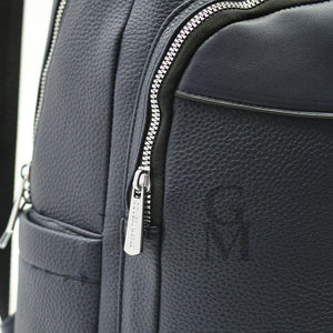 Zaino coveri pelle elegante casual nuovo MILANO italy porta pc ufficio sportivo