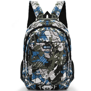 GM zaino scuola superiori tasche grande media elementare unisex ragazzo cartella