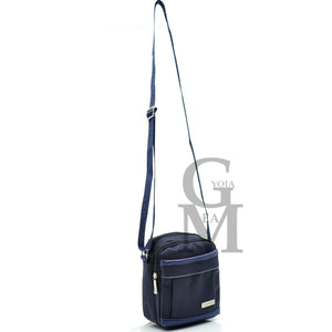 Borsello coveri uomo pelle tracolla spalla casual passeggio grande nero blu 2025