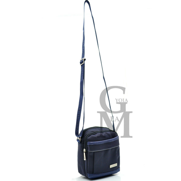 Borsello coveri uomo pelle tracolla spalla casual passeggio grande nero blu 2025