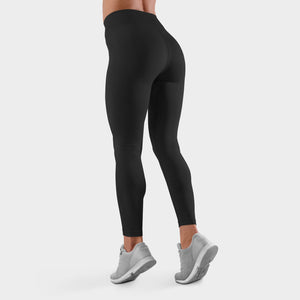 6 Leggings Modello collant 320 den Interno Felpato Pelliccia Elasticizzato neri