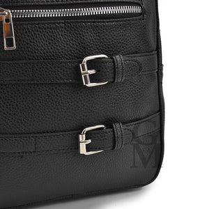 Gyoiamea zaino firmato originale zainetto cinghie casual passeggio nero cinture