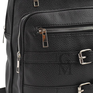 Gyoiamea zaino firmato originale zainetto cinghie casual passeggio nero cinture