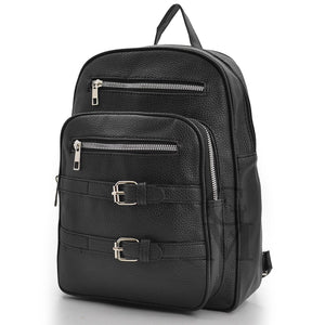 Gyoiamea zaino firmato originale zainetto cinghie casual passeggio nero cinture