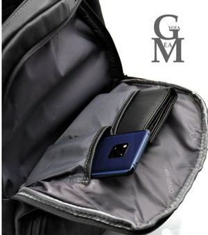 Zaino coveri pelle elegante casual nuovo MILANO italy porta pc ufficio sportivo