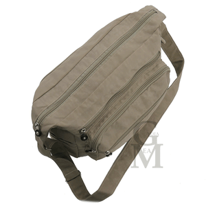 Borsa casual colorata donna tracolla nylon tasche grande tessuto tela
