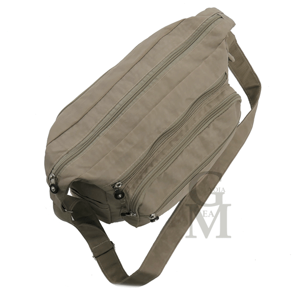 Borsa casual colorata donna tracolla nylon tasche grande tessuto tela