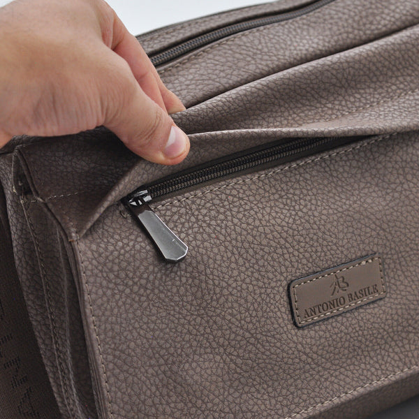 Borsa Donna Charro in Pelle con Tracolla Capiente Multi Tasche giornaliera
