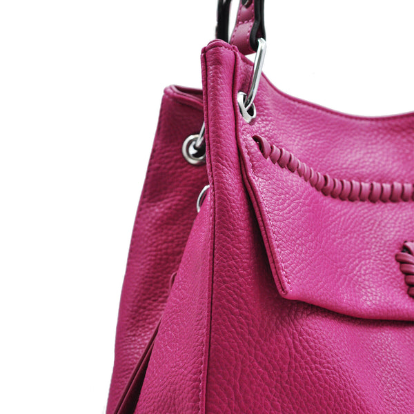 Borsa firmata originale Coveri donna sacco hobo shopper pelle grande cerniera