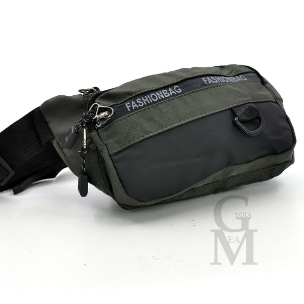 Marsupio moda nylon vita passeggio trap hip hop rap ragazzo street sportivo moda