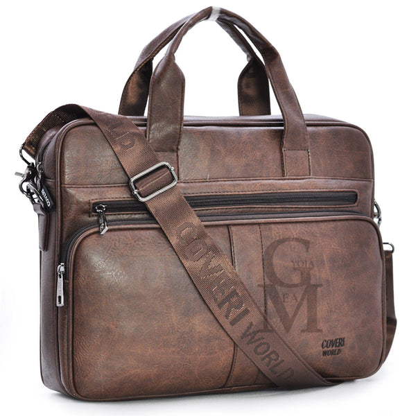 Borsa Uomo COVERI Tracolla Pelle Ventiquattrore Portadocumenti pc tablet 24h
