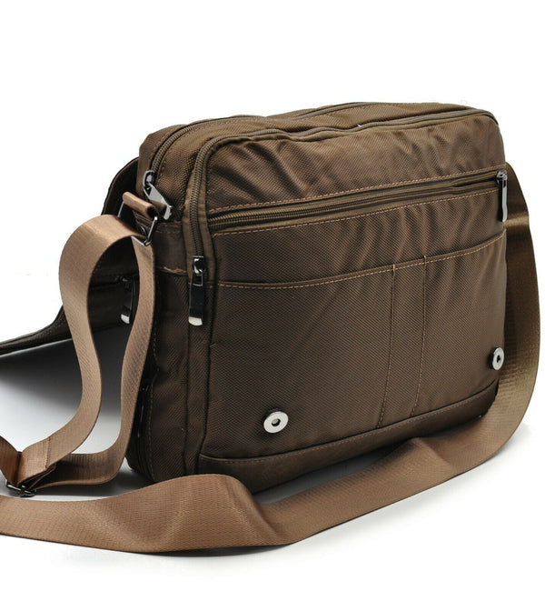 Borsa Uomo pelle ufficio Tracolla SPORT pc lavoro porta documenti ipad tasche RR
