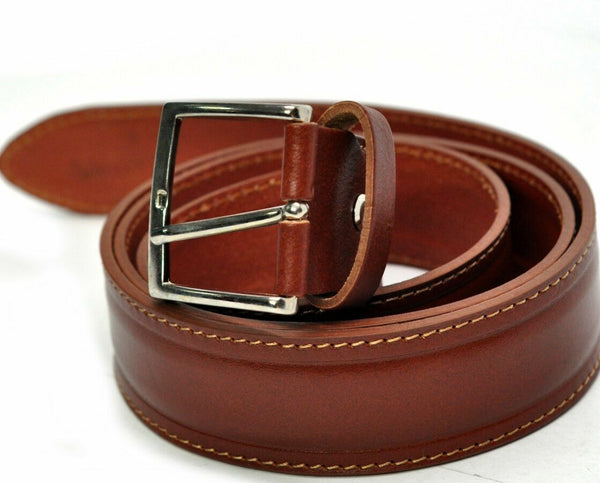 Pack 3in1 Borsello uomo A. Basile + portafoglio + cintura in vera pelle italy 02