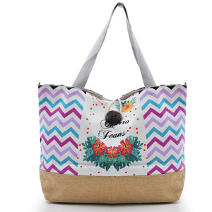 Borsa mare CHARRO grande capiente chiusura bottone resistente grande spiaggia