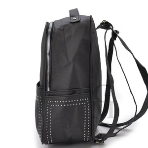 Gyoiamea zaino firmato originale zainetto bocche casual passeggio nero capiente