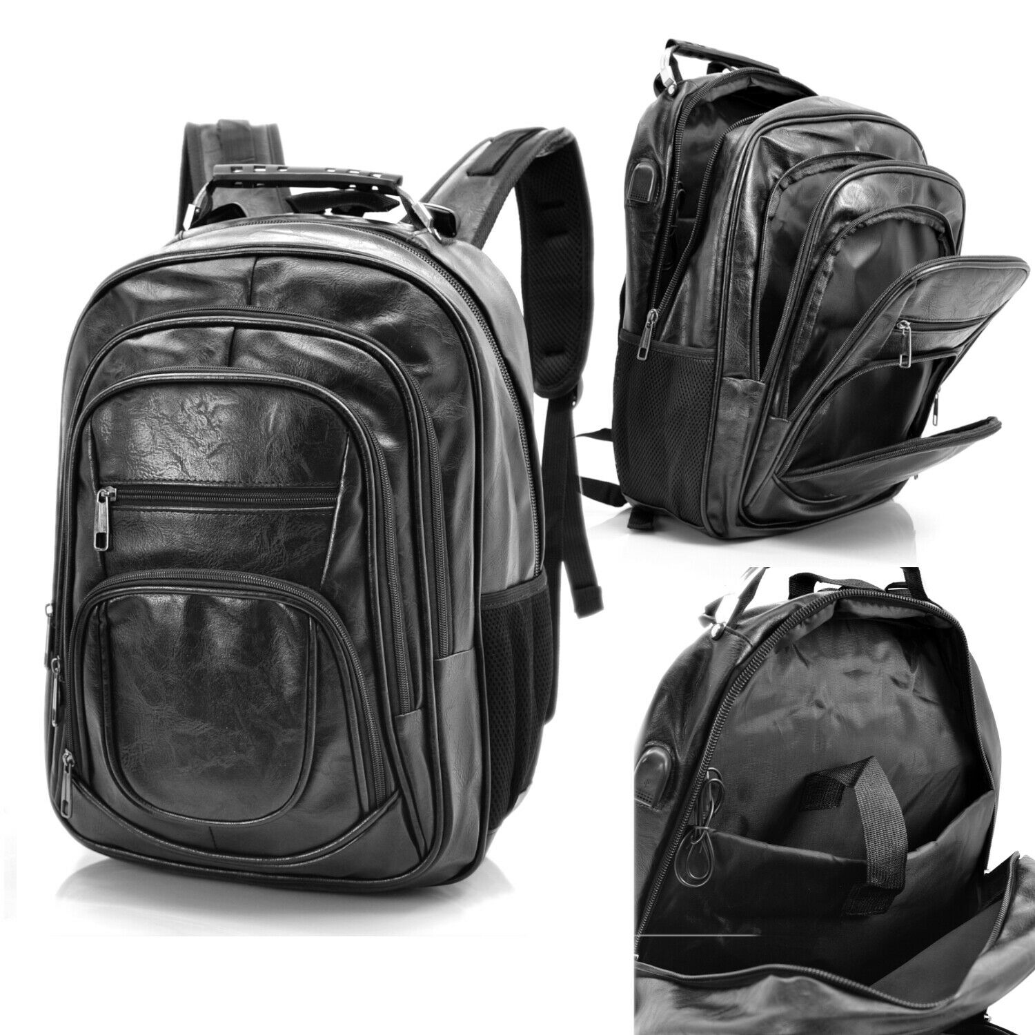 Zaino Porta Zaino In Pelle Con Borchie Uomo Zaino Borchie Argento