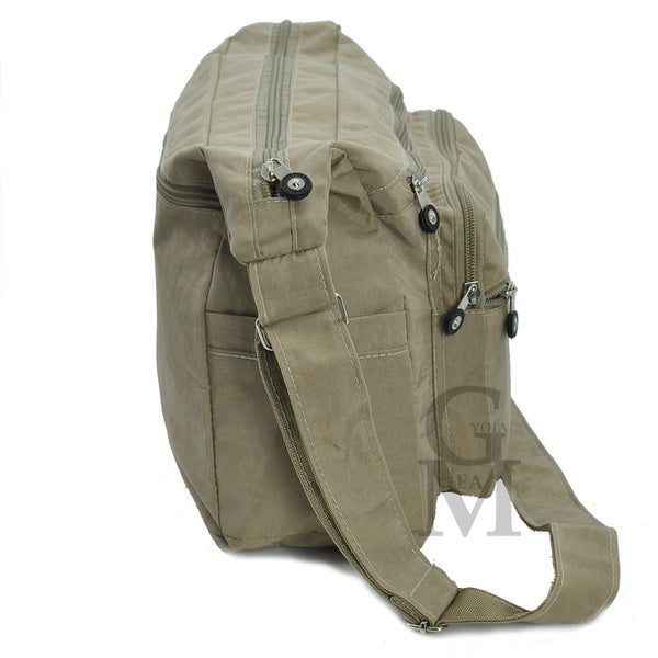 Borsa casual colorata donna tracolla nylon tasche grande tessuto tela