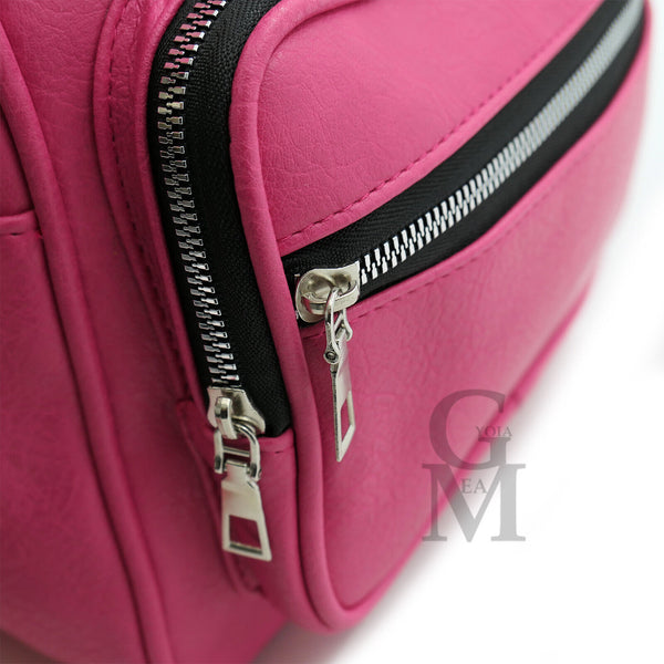 Zaino zainetto semplice piccolo particolare casual passeggio sportivo sport rosa