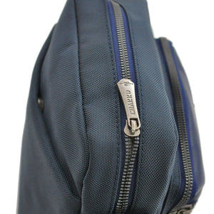 Borsellino uomo borsello CHARRO pelle tracolla spalla casual passeggio blu 2023