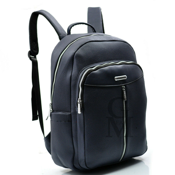 Zaino coveri pelle elegante casual nuovo MILANO italy porta pc ufficio sportivo