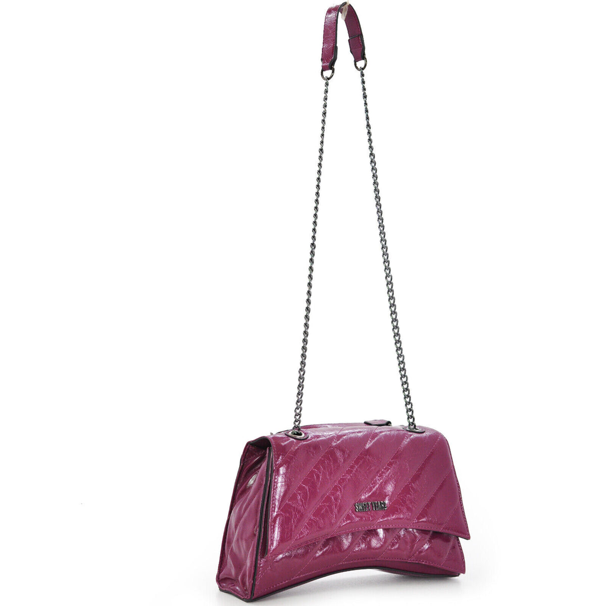 Larcenciel Borsa A Mezzaluna Donna Trapuntata Con Cerniera – 31x21x20 Cm, Soffice, 3 Modi: Pochette, Tracolla O Spalla