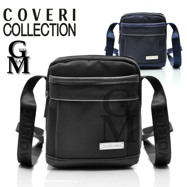 Borsello coveri uomo pelle tracolla spalla casual passeggio grande nero blu 2025