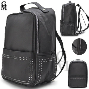 Gyoiamea zaino firmato originale zainetto bocche casual passeggio nero capiente